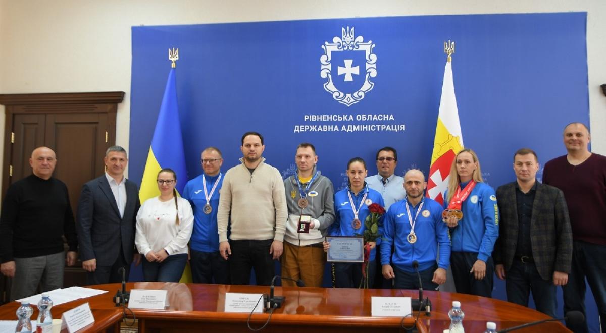 Спортсмени Рівненського «Інваспорту» здобули 7 медалей на міжнародних змаганнях