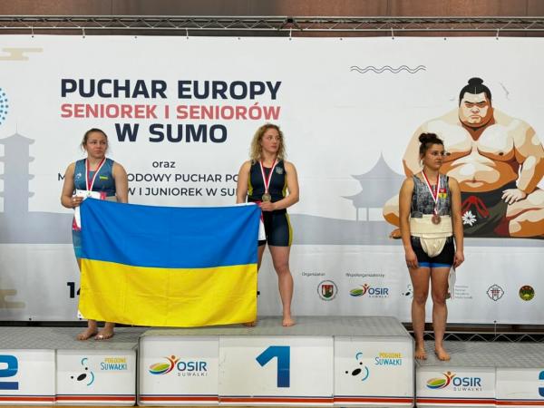 Сумоїсти Рівненщини здобули медалі на кубку Європи