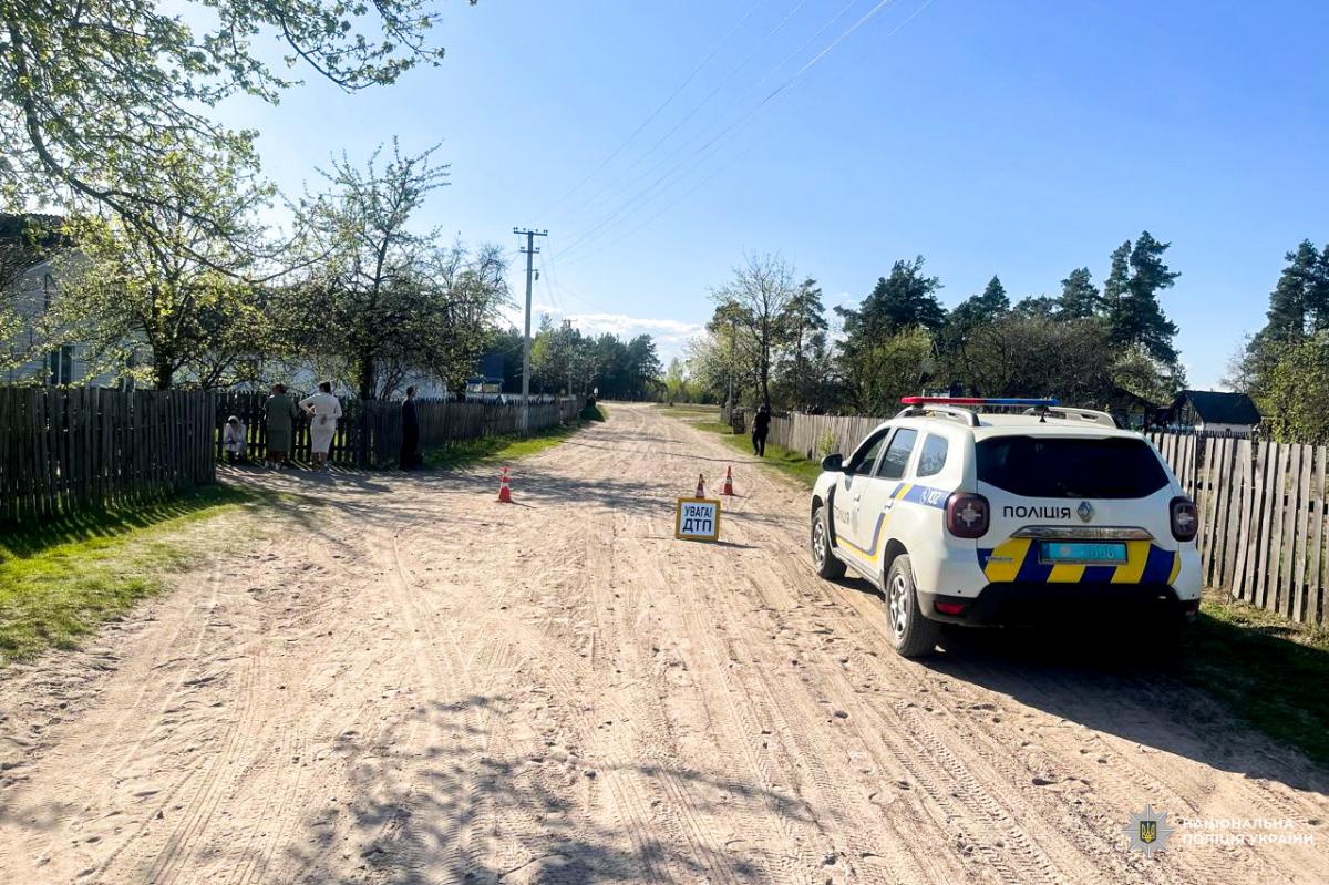 На Сарненщині в ДТП травмувався неповнолітній мотоцикліст