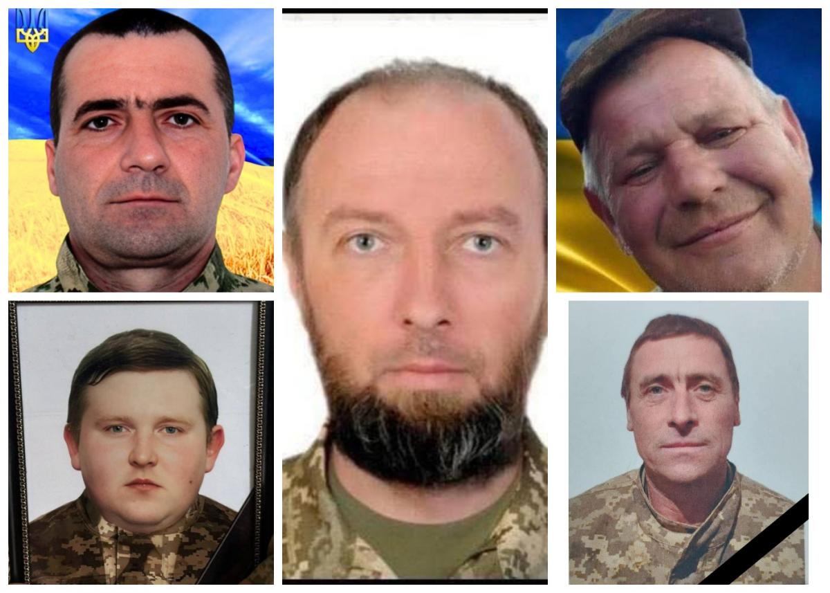На Рівненщині попрощались із п’ятьма героями-захисниками, які віддали життя за Україну