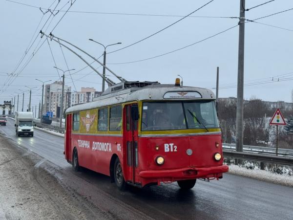 Із Рівного до Городка вирушив тролейбус: маршрут готують до відновлення