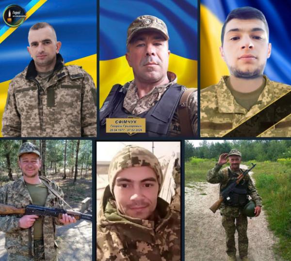 На Рівненщині провели в останню путь шістьох захисників України