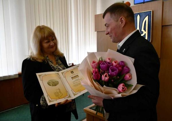 У Рівненській облраді відзначили працівниць за внесок у розвиток регіону