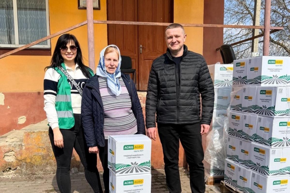 Акріс Агро привітала своїх пайовиків на Рівненщині та Хмельниччині з Великоднем