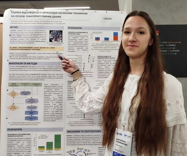 Учениця Рівненського ліцею №12 перемогла у всеукраїнському конкурсі ISEF Ukraine