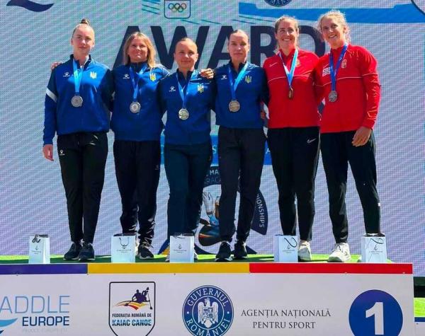 Веслувальники з Рівненщини вибороли золото та срібло чемпіонату Європи