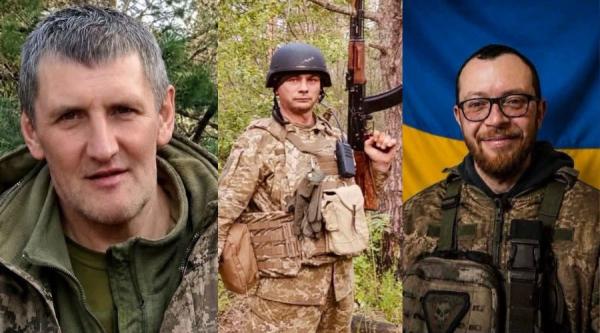 На Рівненщині провели в останню путь Віктора Степанця, Олександра Зубенка та Віталія Царука