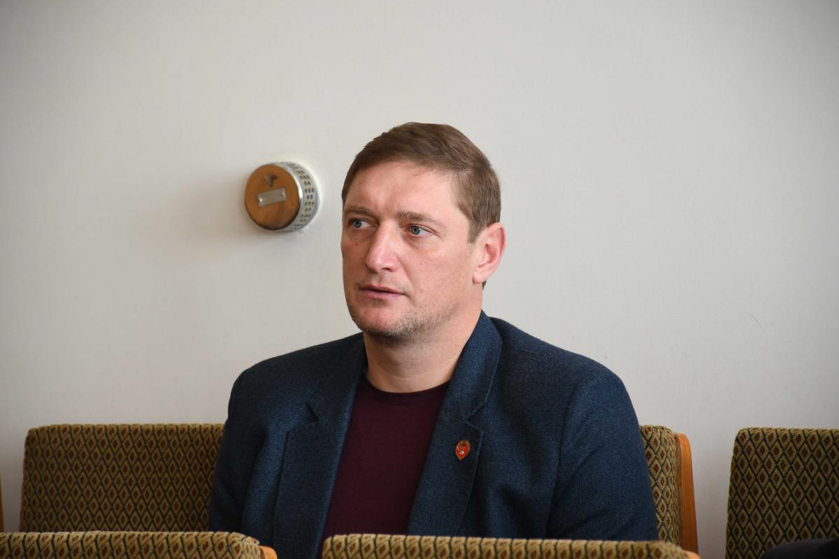Сергій Ліщук на засіданні сесії