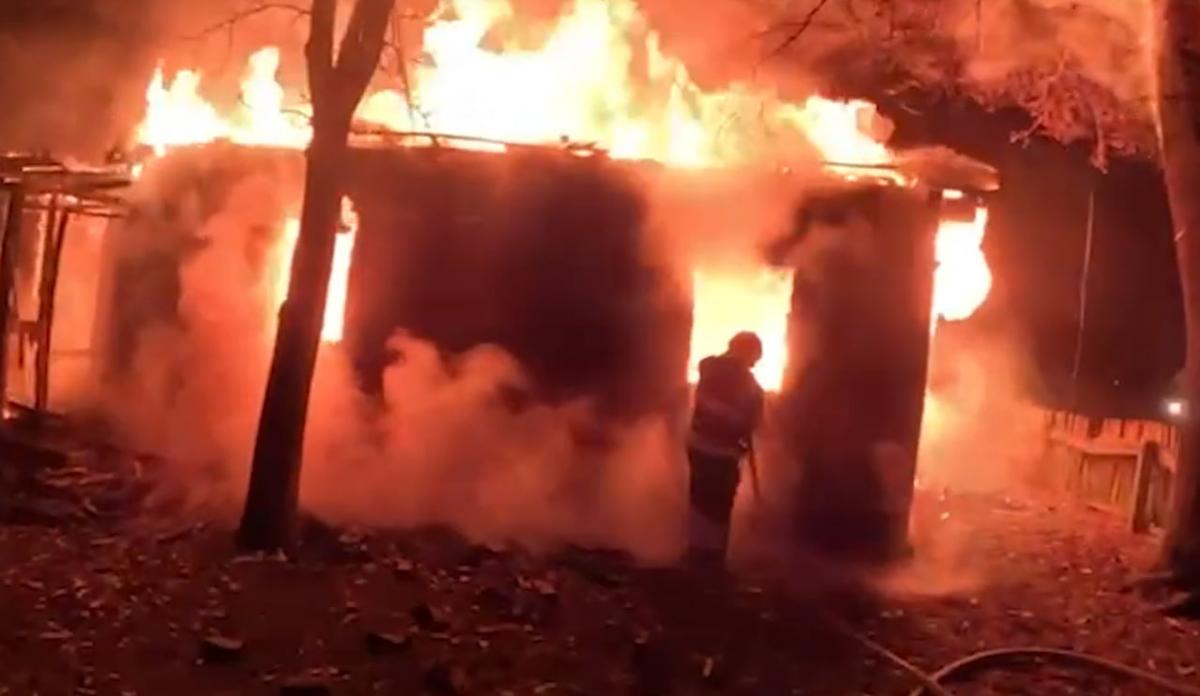 У селі Чудель на Сарненщині згорів житловий будинок