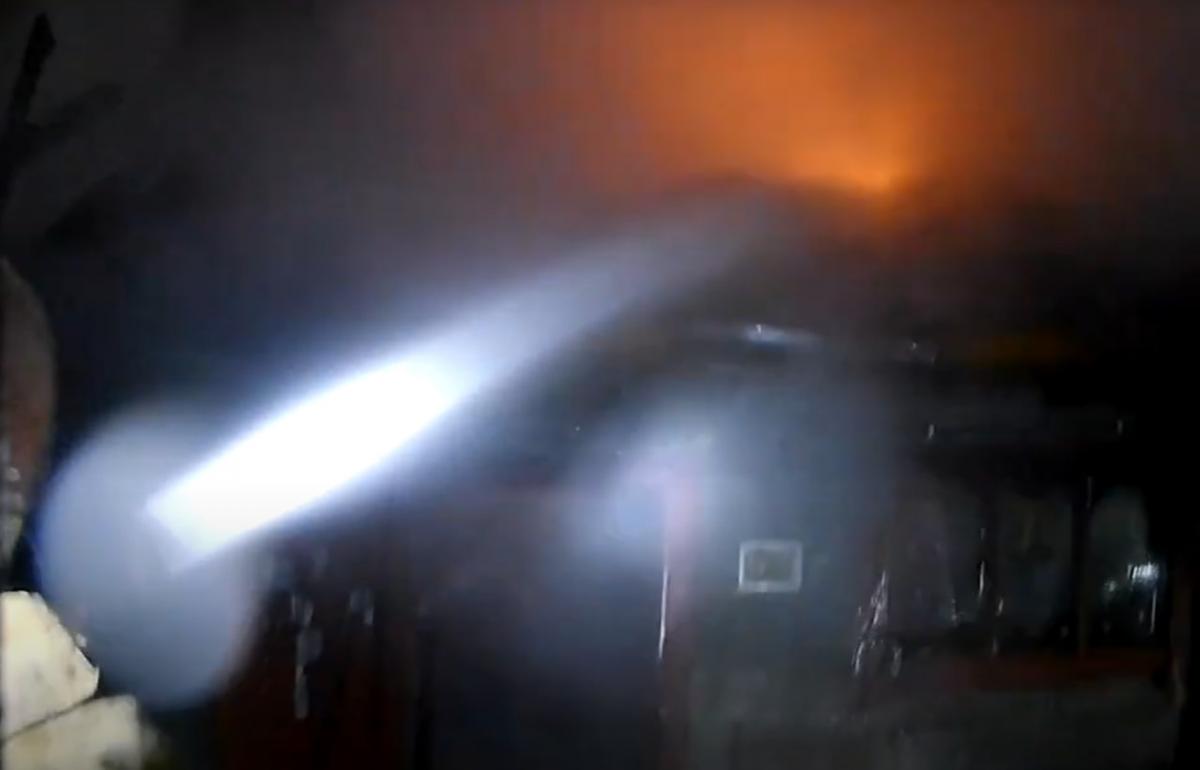 У селі Мульчиці на Варашчині горіла господарська будівля (ВІДЕО)