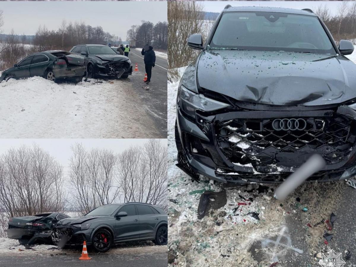 ДТП на Рівненщині: водій легковика зачепив вантажівку та авто зустрічного напрямку