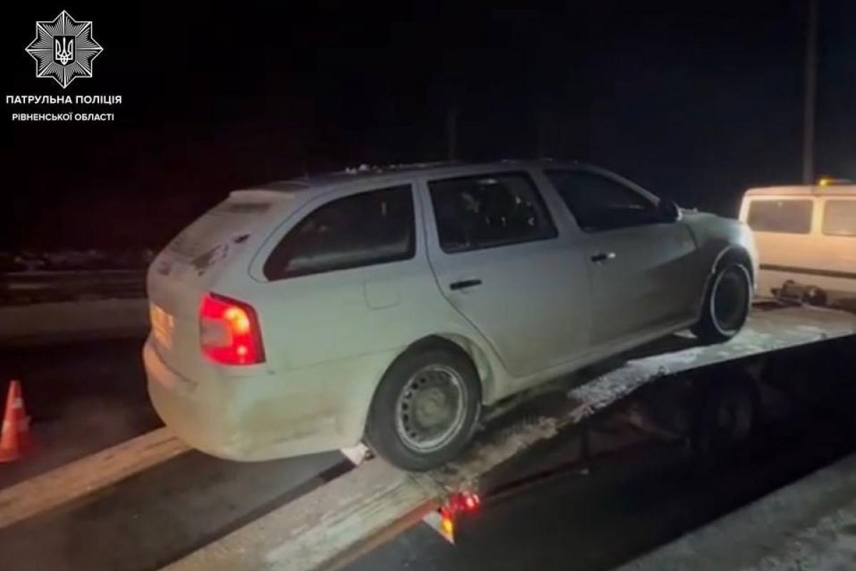 ДТП на Рівненшині: водія з ознаками сп’яніння притягнули до відповідальності