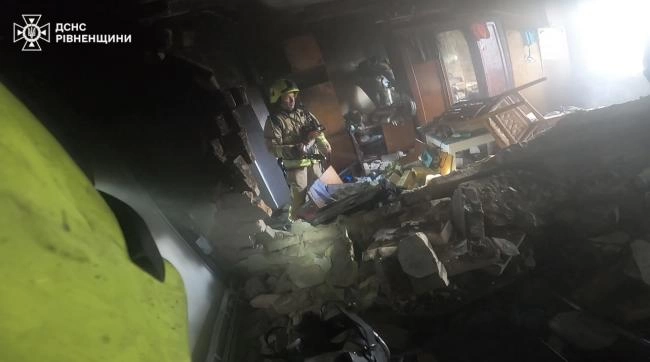 У Рівному стався вибух у житловому будинку (ВІДЕО)