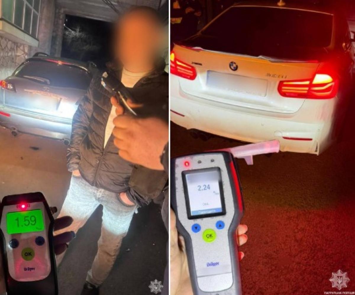 У Рівному патрульні виявили водіїв у стані алкогольного сп`яніння 