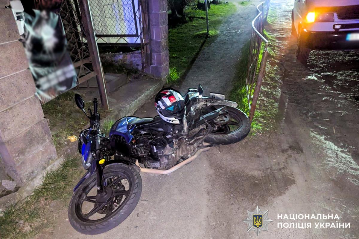 На Рівненщині в ДТП постраждали двоє мотоциклістів без водійських посвідчень (ФОТО)