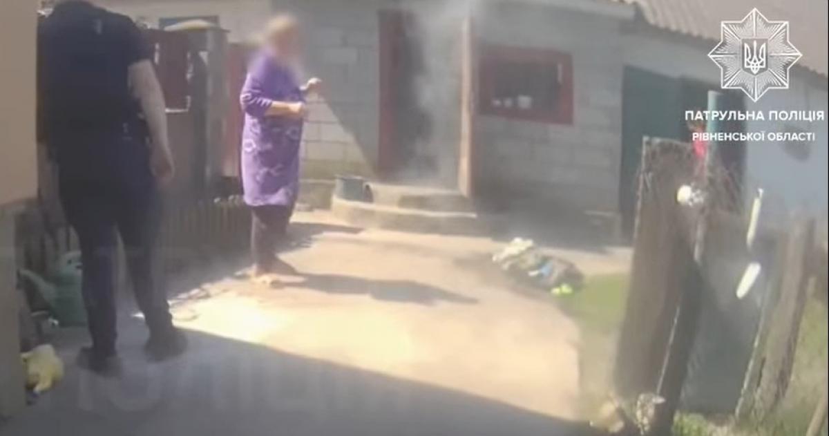 Дубенські патрульні не допустили поширення пожежі (ВІДЕО)