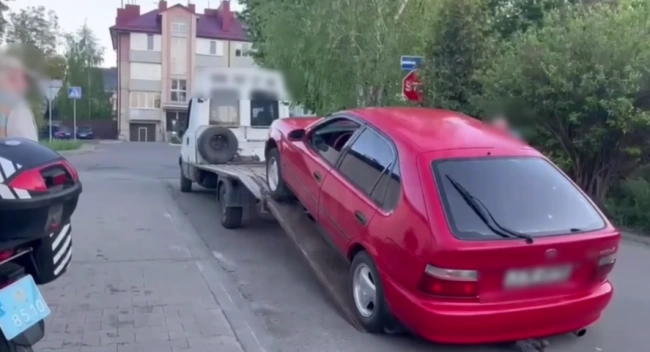 Авто п`яного водія у Рівному евакуювали на арештмайданчик