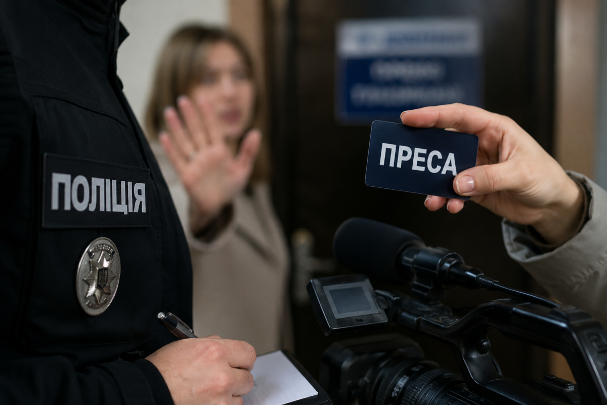 У Рівному поліція розслідує можливе перешкоджання роботі журналістки