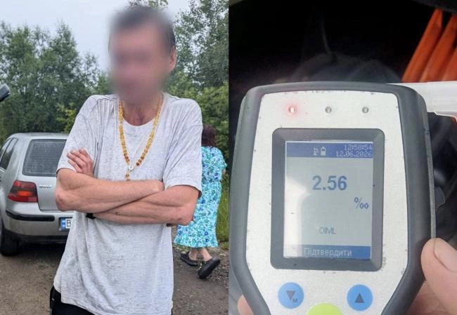 На Рівненщині зупинили водія напідпитку 
