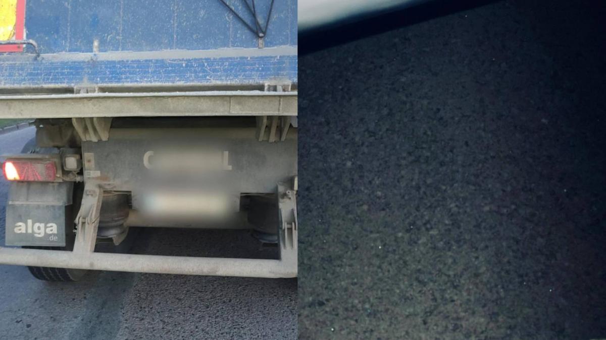 На Сарненщині патрульні зупинили вантажівку з 30 тоннами вантажу без документів