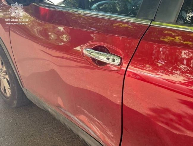 У Рівному нетверезий водій в`їхав у інше авто (ФОТО)