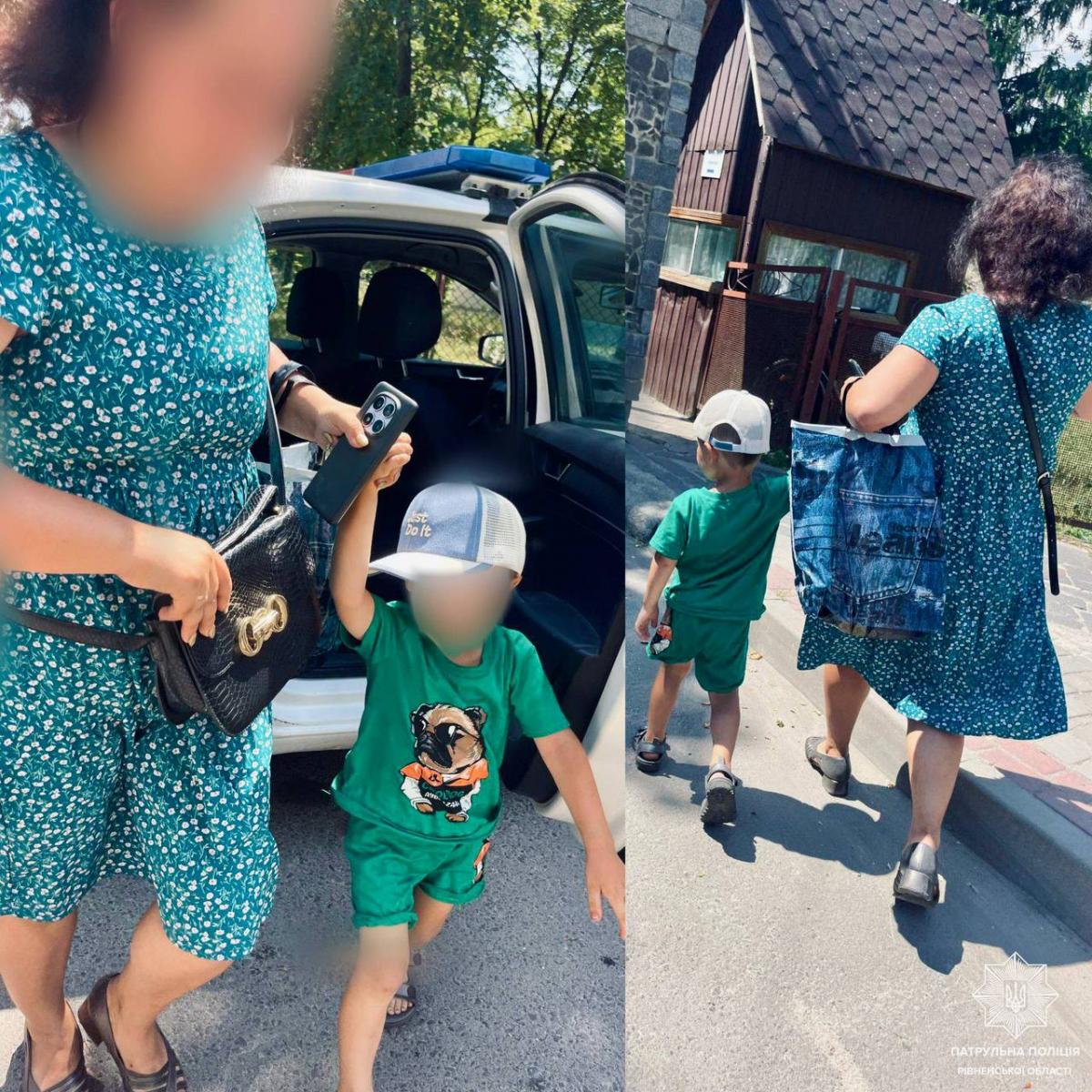 У Сарнах патрульні допомогли жінці з маленькою дитиною дістатися додому