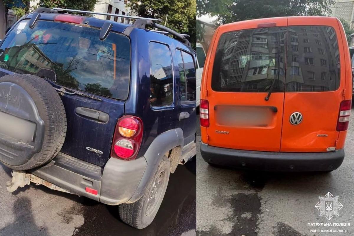 У Рівному нетверезий водій Jeep скоїв ДТП, утік з місця аварії та відмовився від огляду