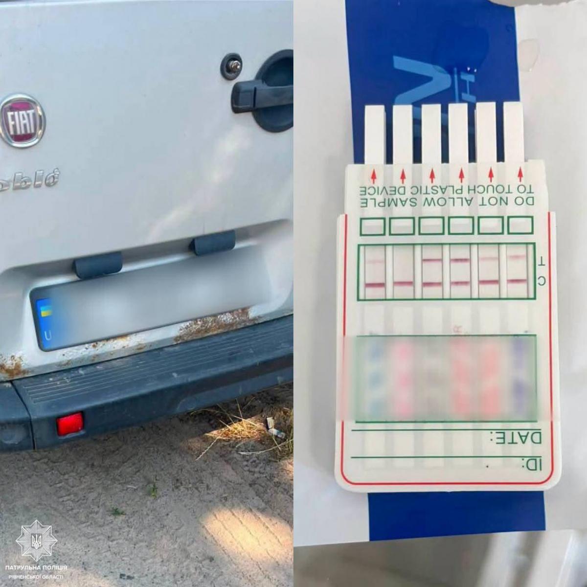 У Сарнах водій керував автомобілем у стані наркотичного сп’яніння 