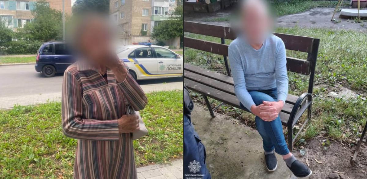 У Рівному патрульні допомогли повернути додому двох літніх людей, які загубилися
